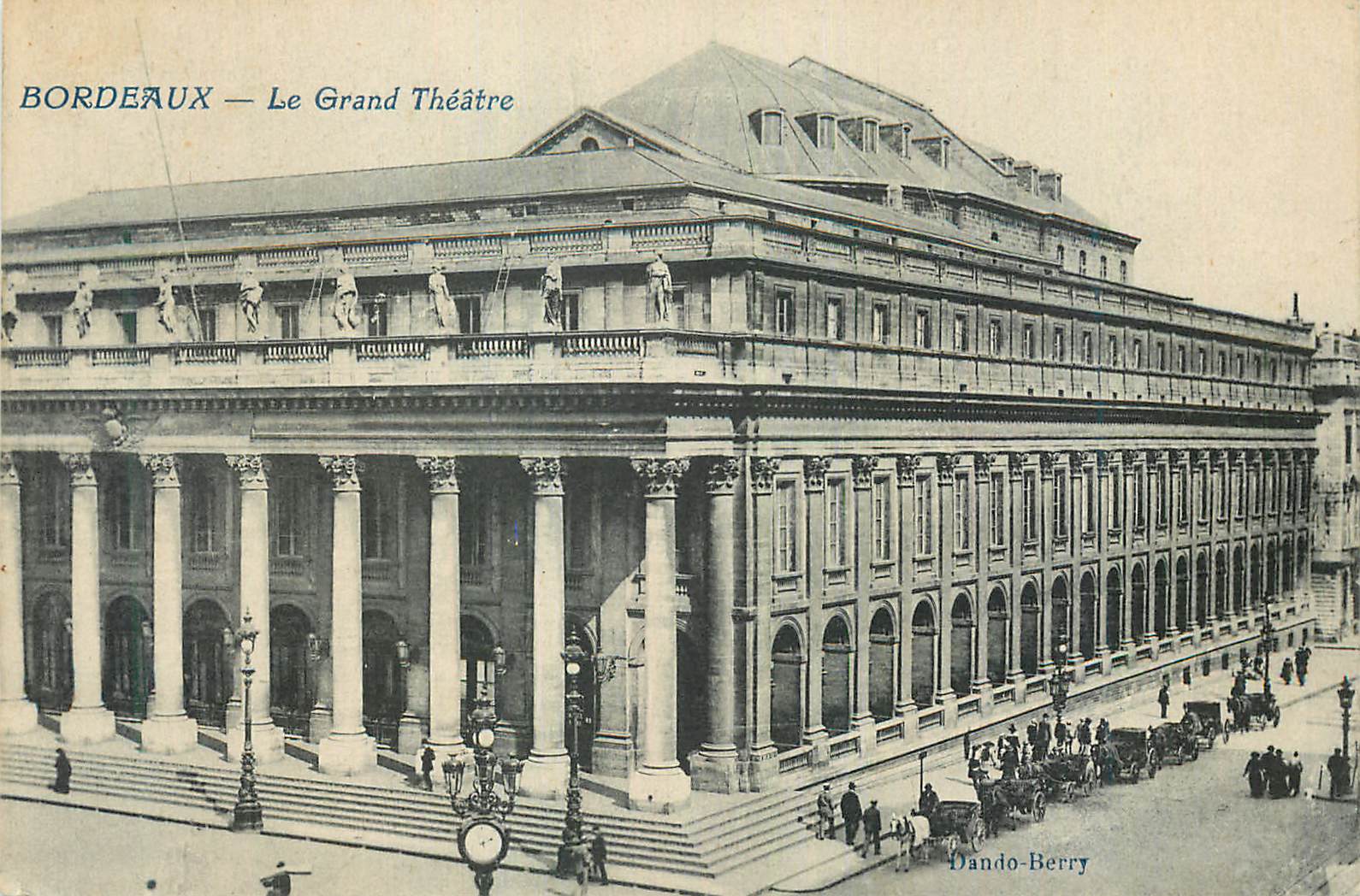 CPA Bordeaux Le Grand Theatre