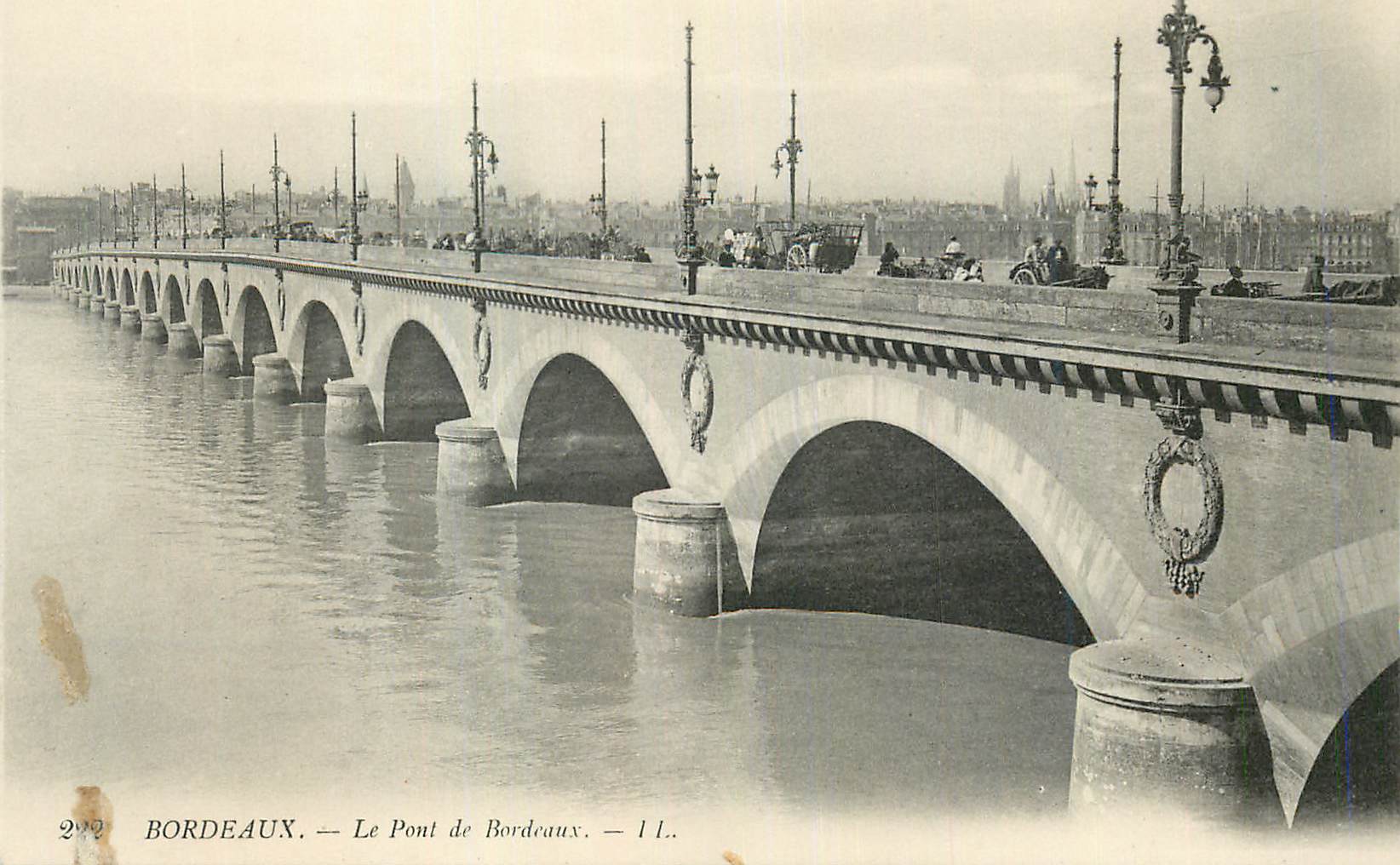 CPA Bordeaux Le Pont de Bordeaux