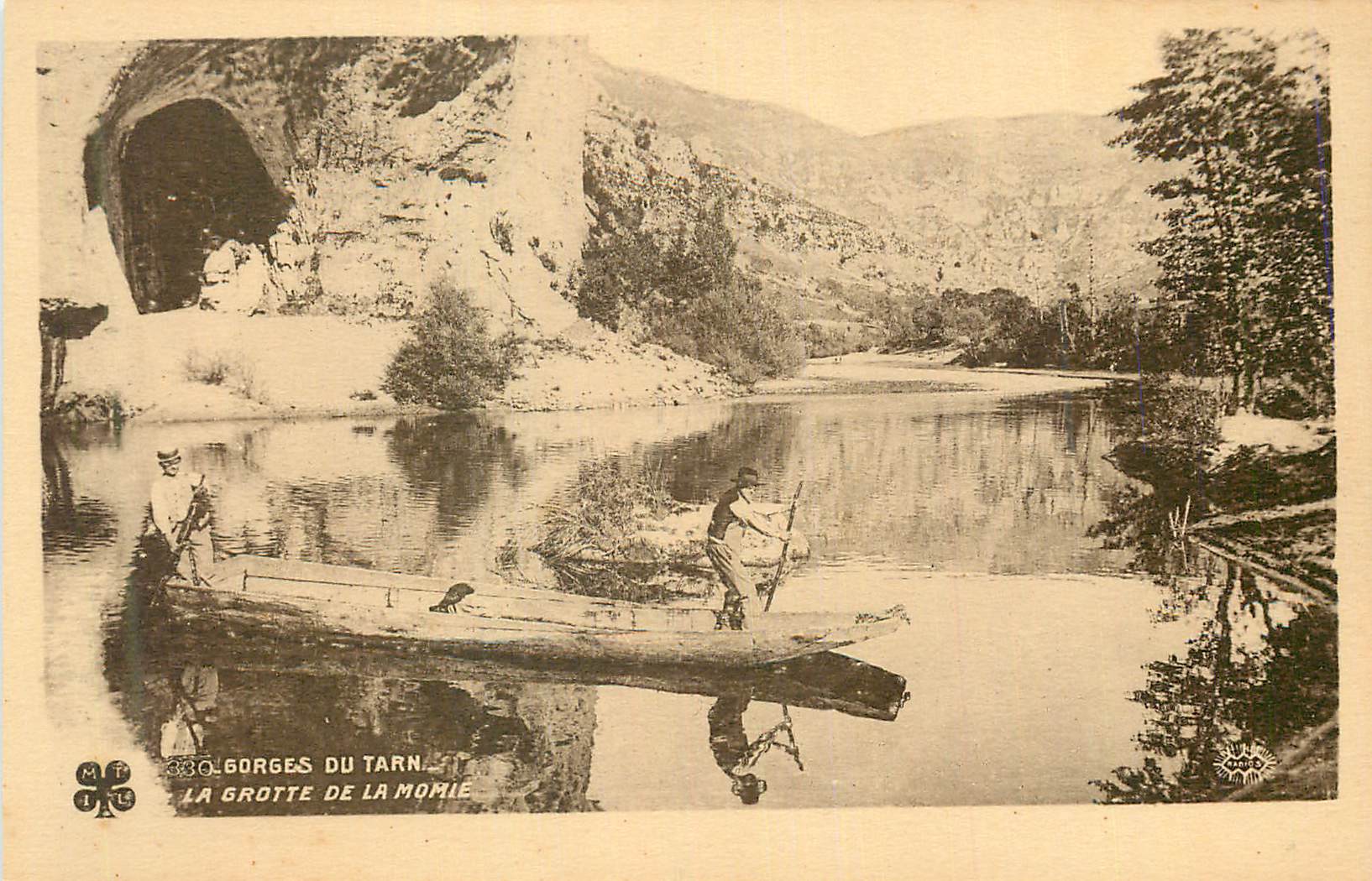 CPA Gorges du Tarn La Grotte de la Momie