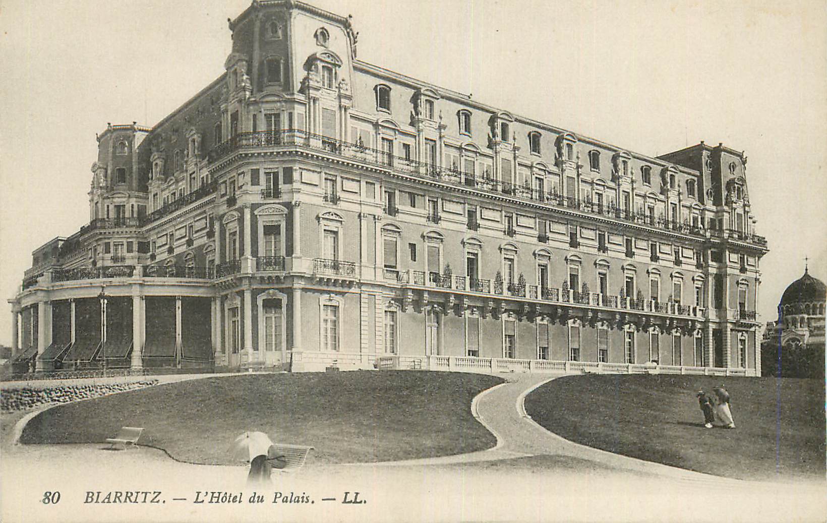 CPA Biarritz L'Hotel du Palais