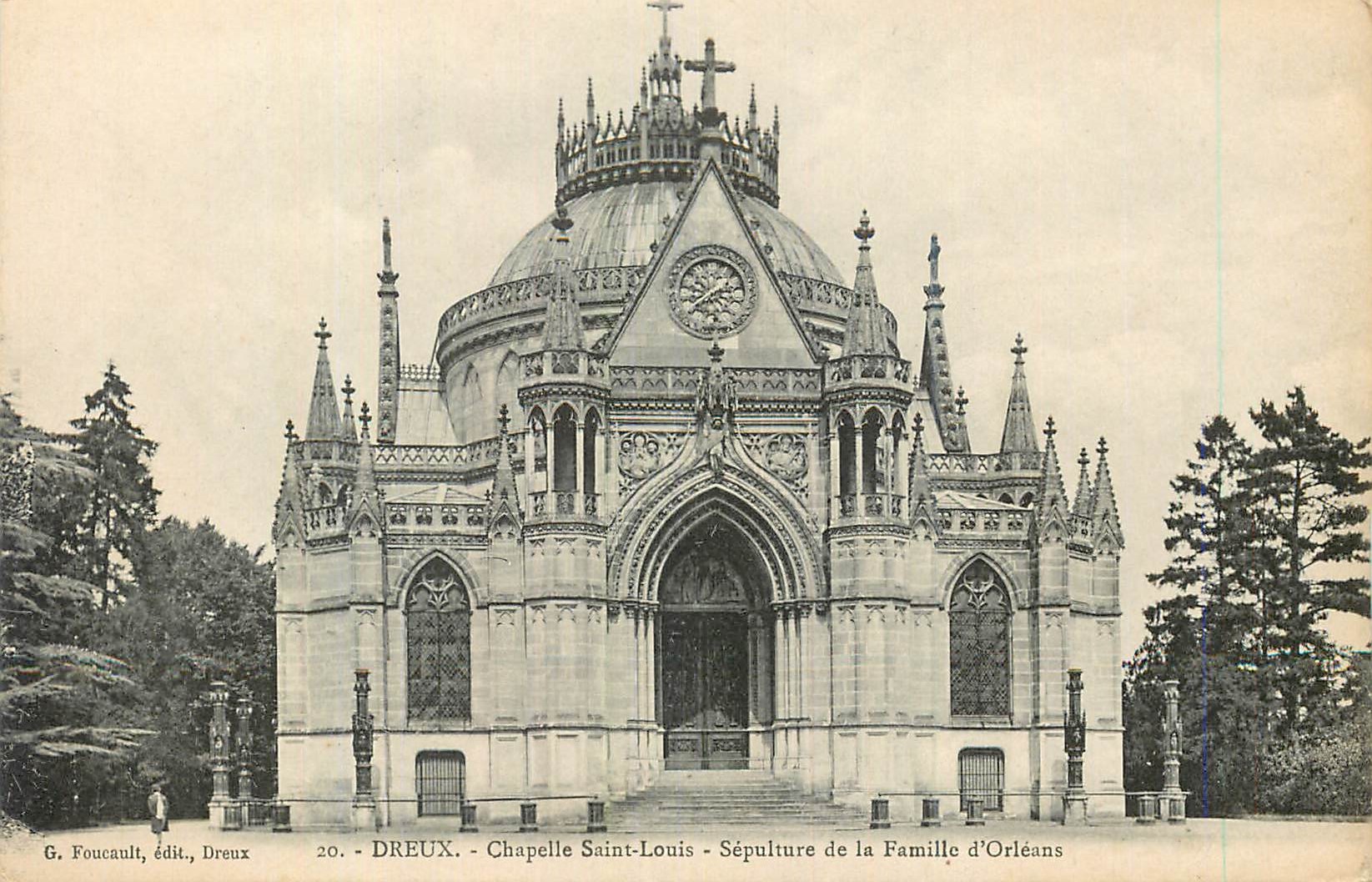 Dreux - Kapelle Saint-Louis - Grab der Familie Orleans — G. Foucault, Verlag, Dreux