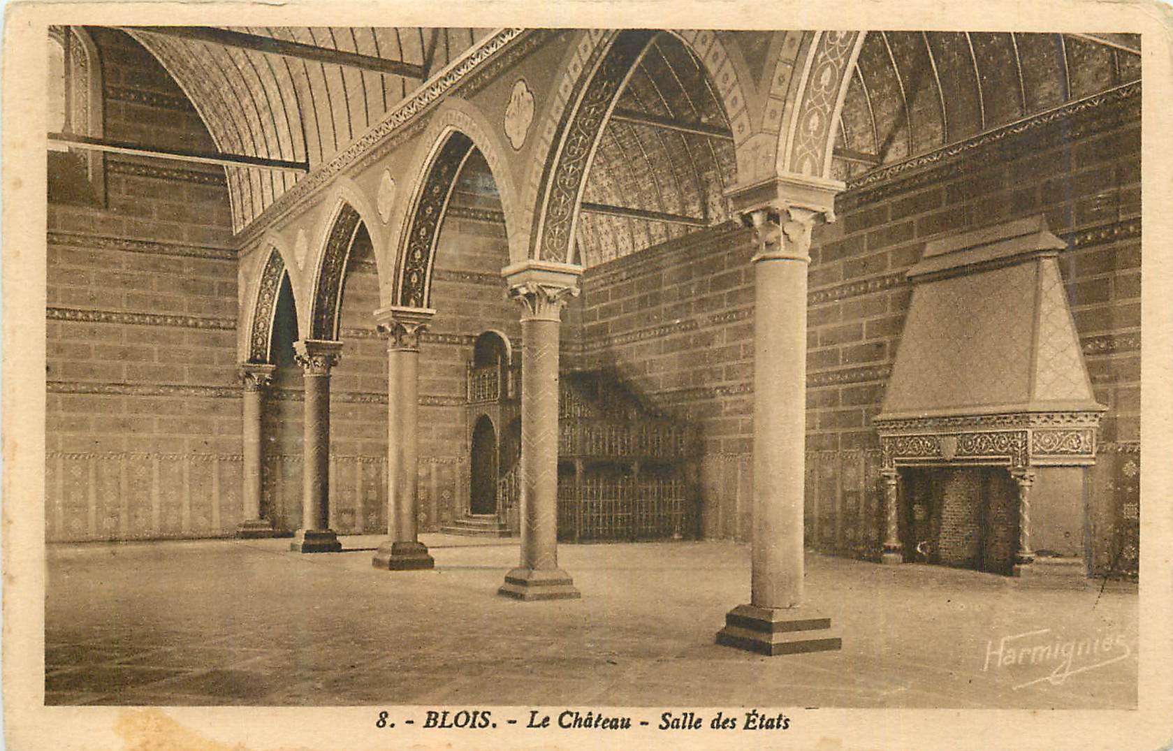 CPA Blois Le Chateau Salle des Etats