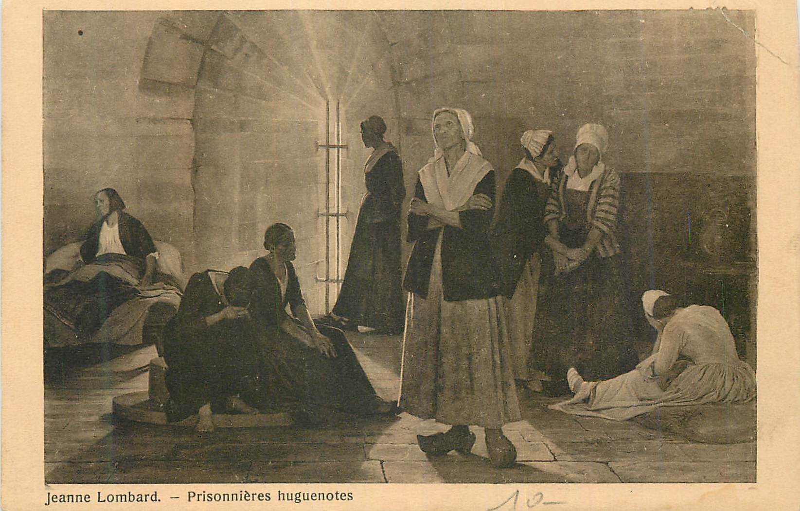 CPA Jeanne Lombard Prisonniere huguenotes