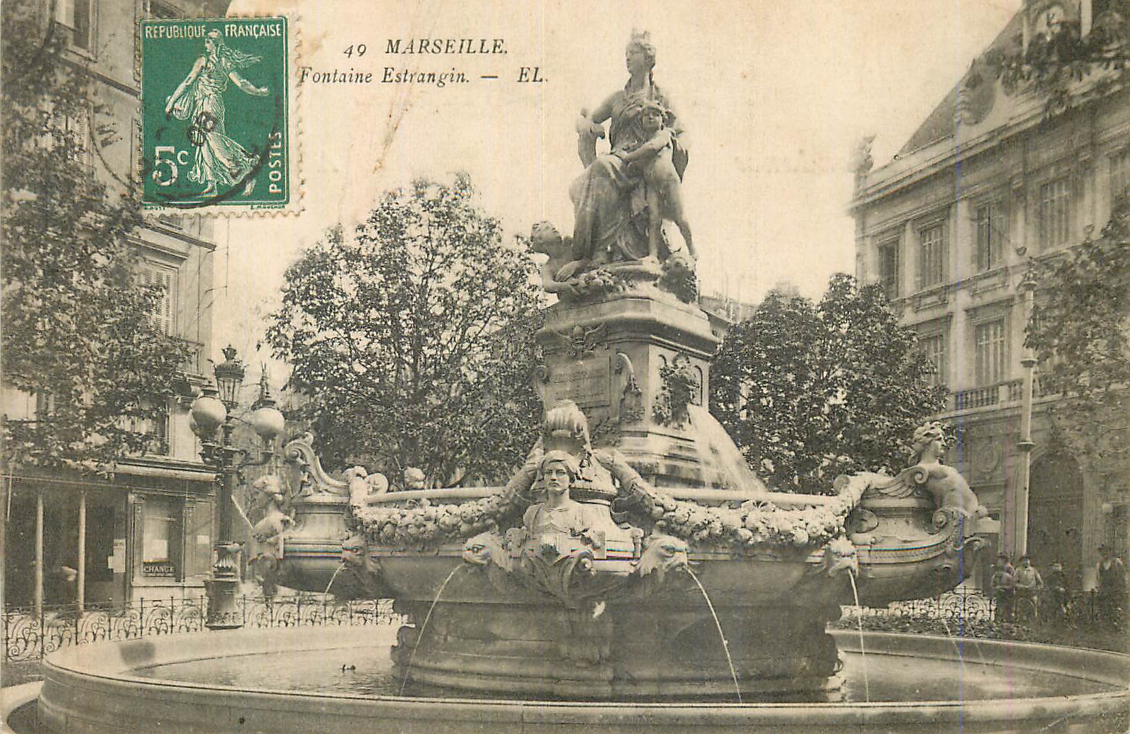 CPA Marseille Fontaine Estrangin