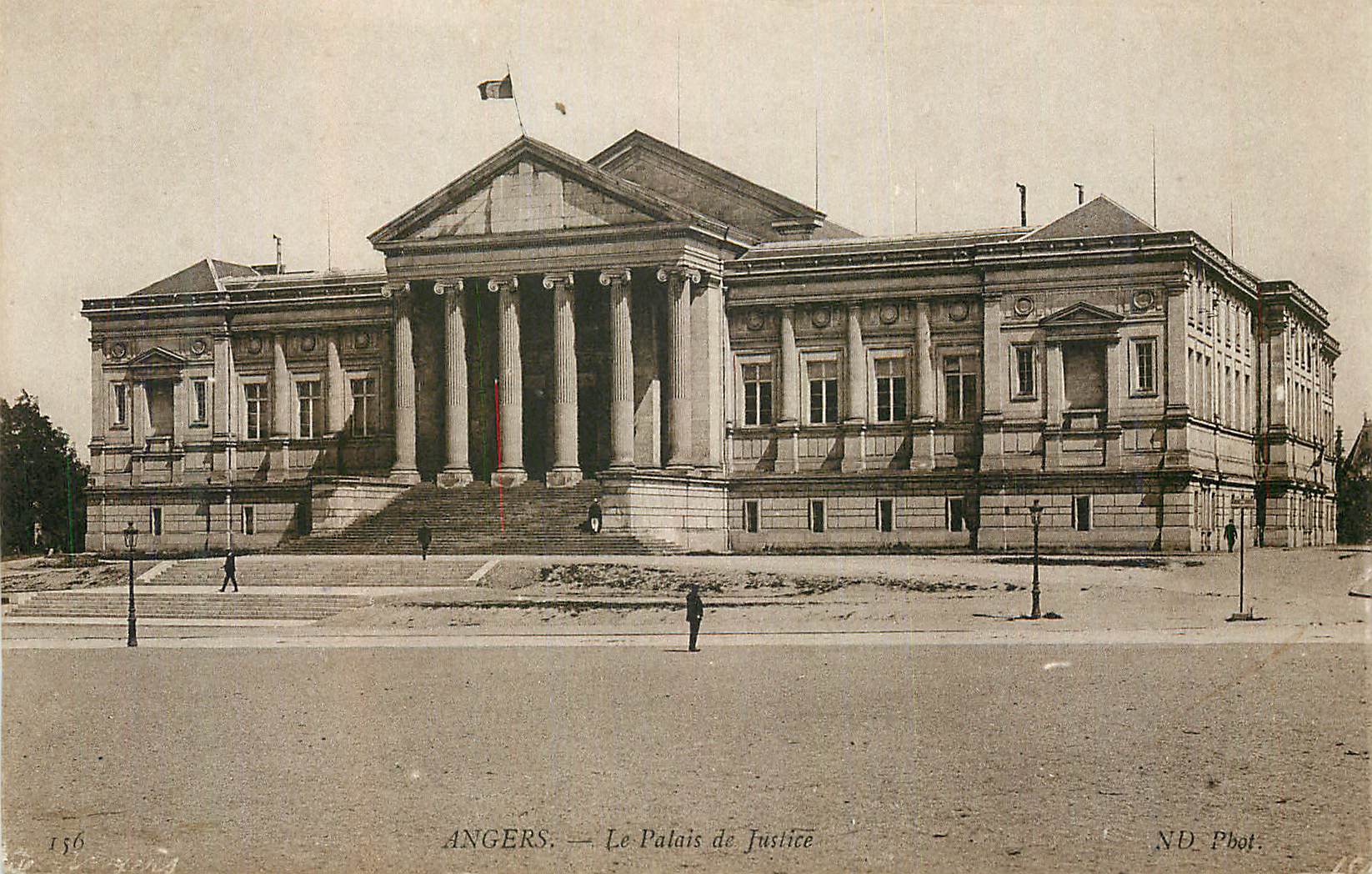 CPA Angers Le Palais de Justice
