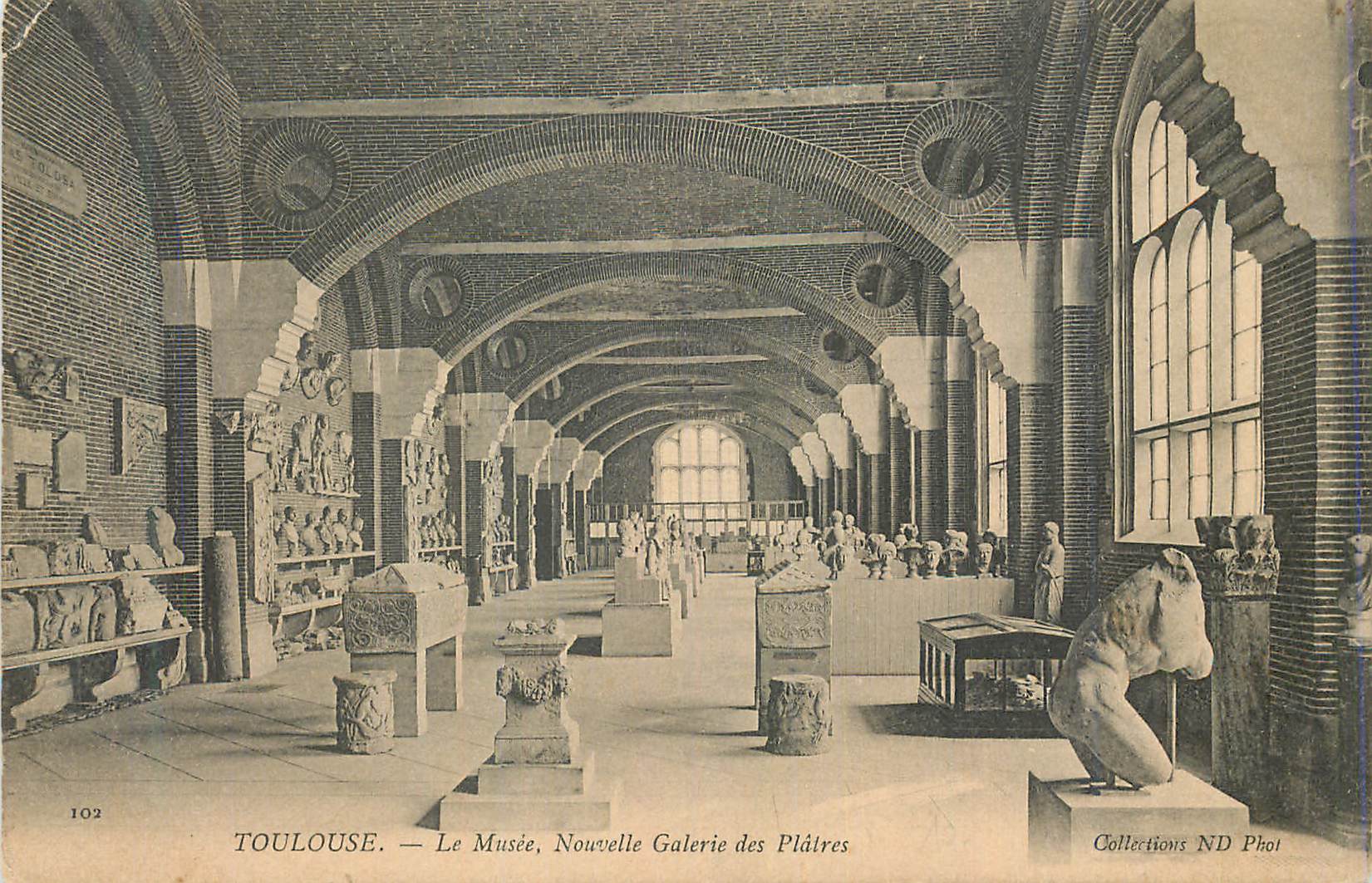 CPA Toulouse Le Musee Nouvelle Galerie des Platres