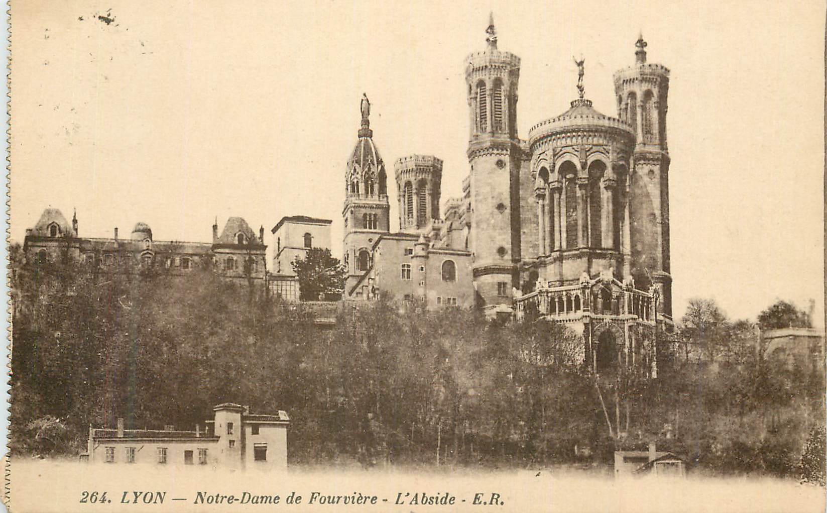 LYON — Notre-Dame de Fourvière — L’Abside — E.R.