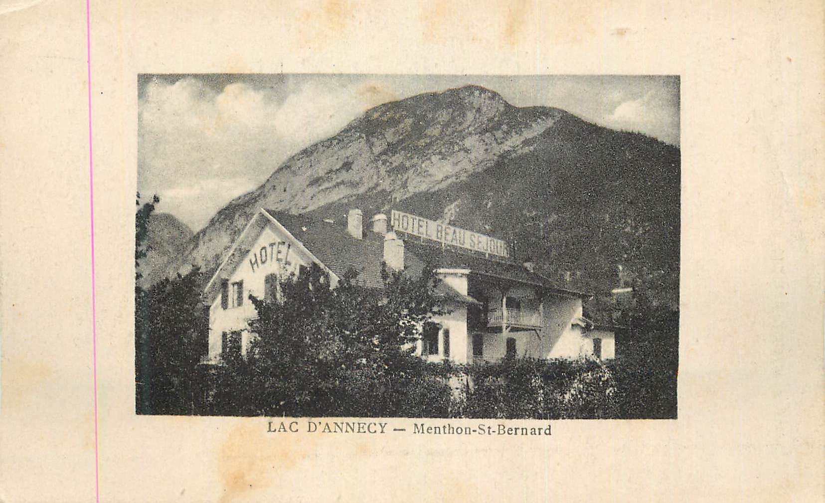 Hôtel Beau-Jour — See Annecy — Menthon-Saint-Bernard