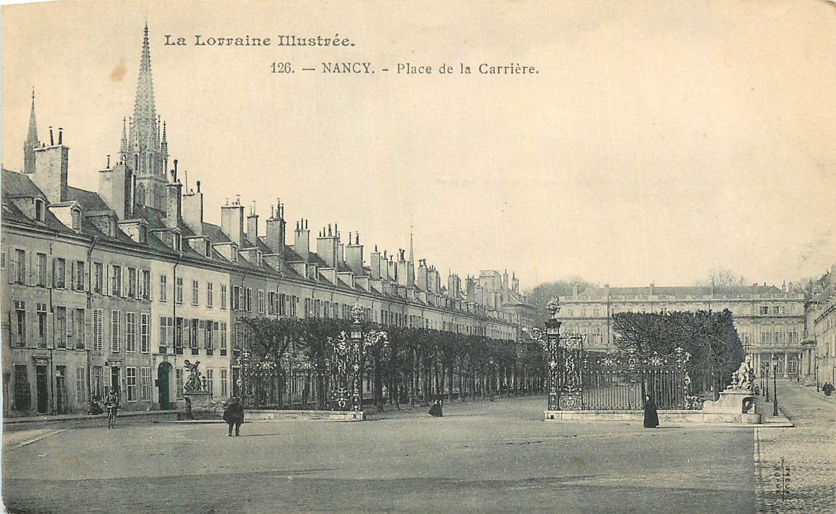 CPA Nancy Place de la Carriere La Lorraine Illustree
