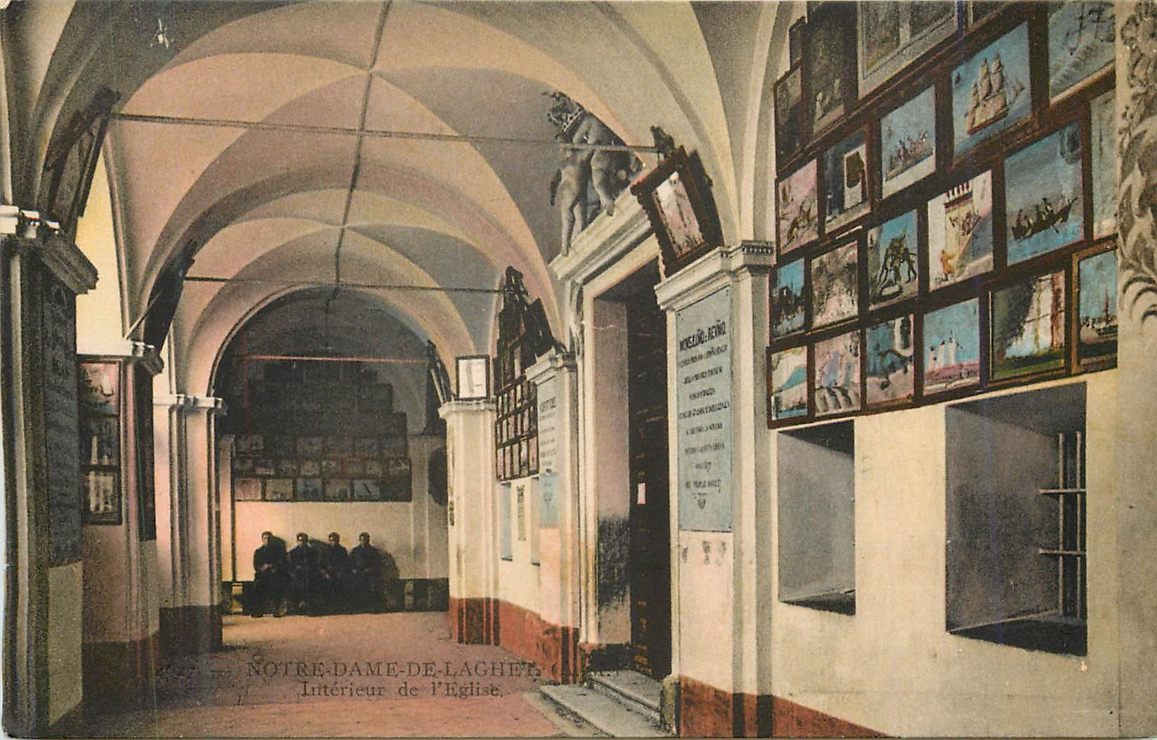 CPA Notre Dame de Laghet Interieur de l'Eglise