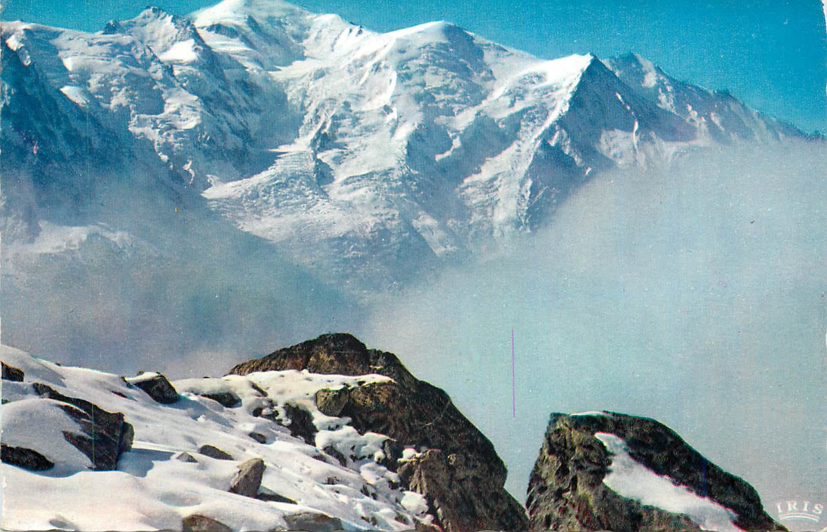 CPM Chamonix Mont Blanc Le Mont Blanc depuis la Flegere