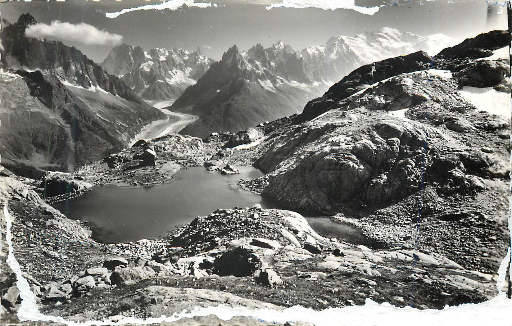 Lac de l'Aiguille du Midi — vue panoramique — éditeur inconnu