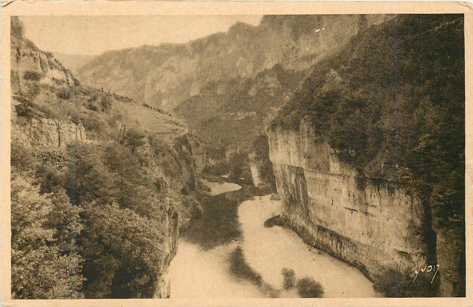 CPA Gorges du Tarn  Entree des Detroits (Lozere)