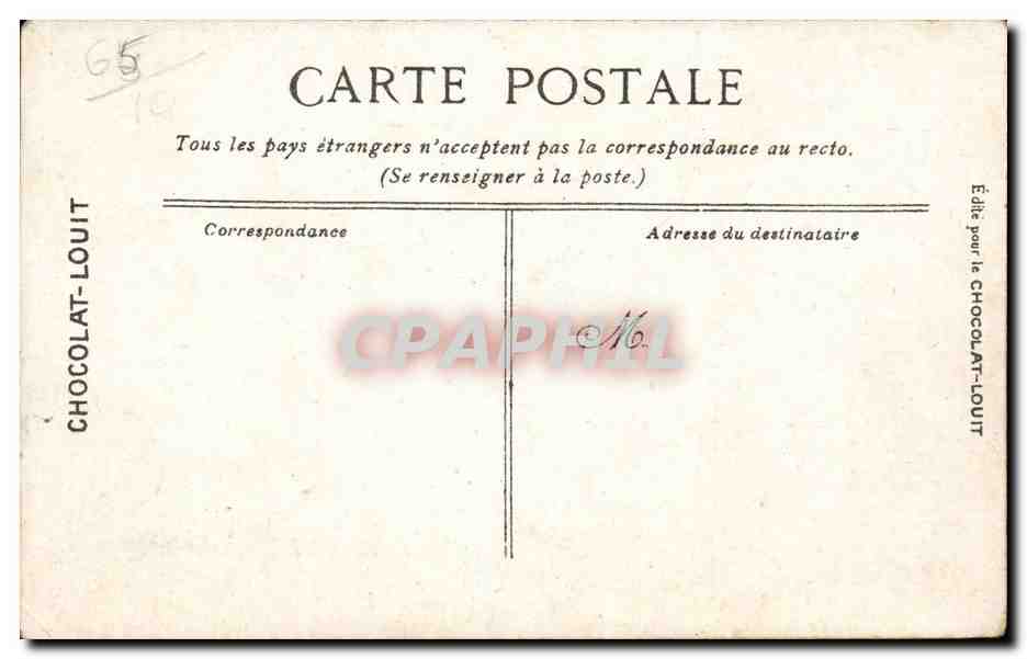 Lourdes CPA Premiere station du calvaire  — Verso