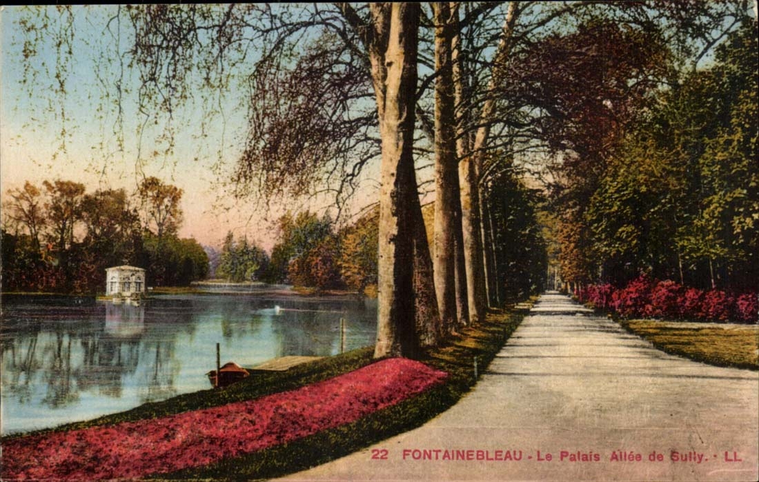 Fontainebleau — Le Palais, Allée de Gully — LL, n°22