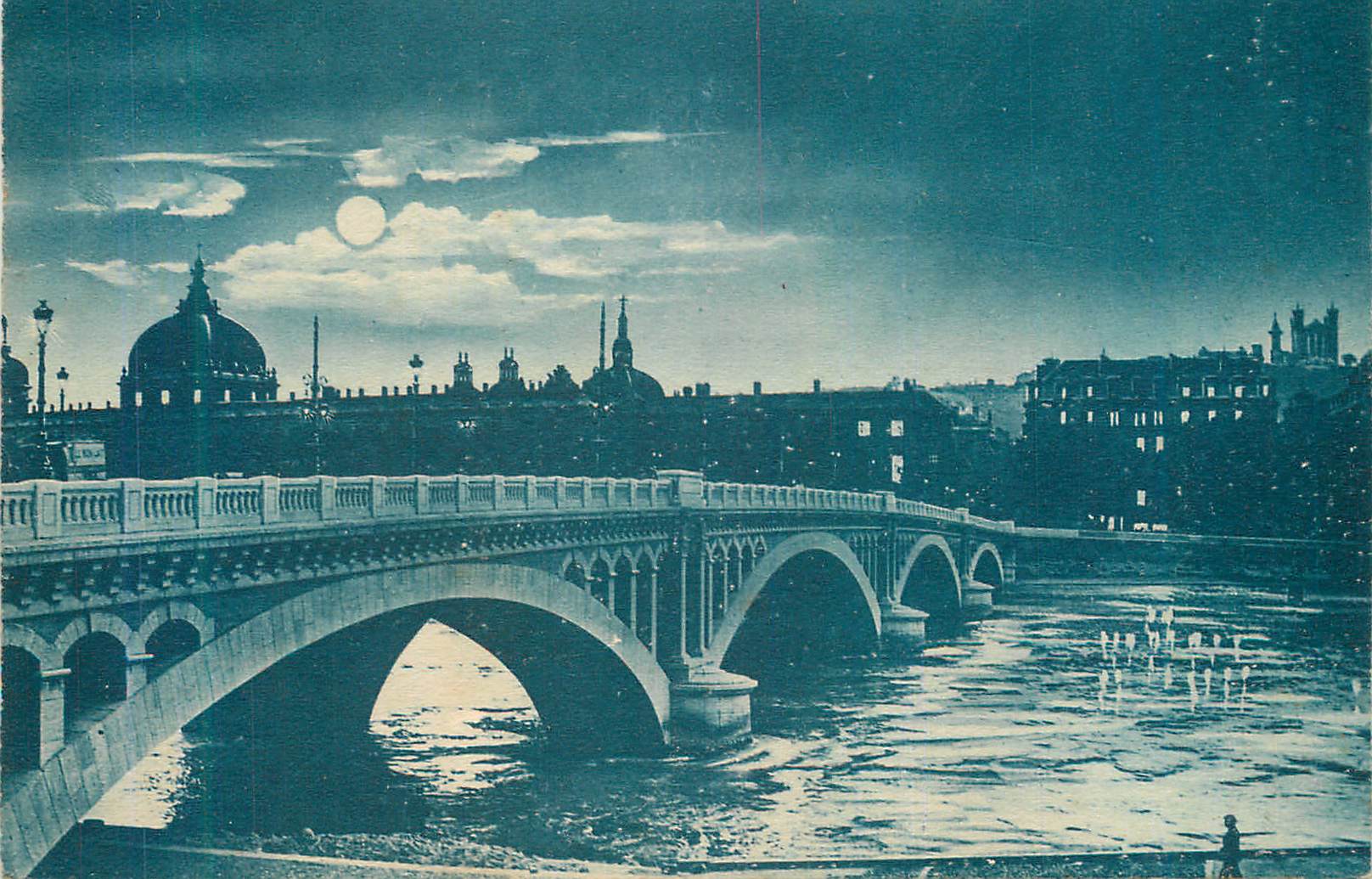 CPA Lyon le pont wilson