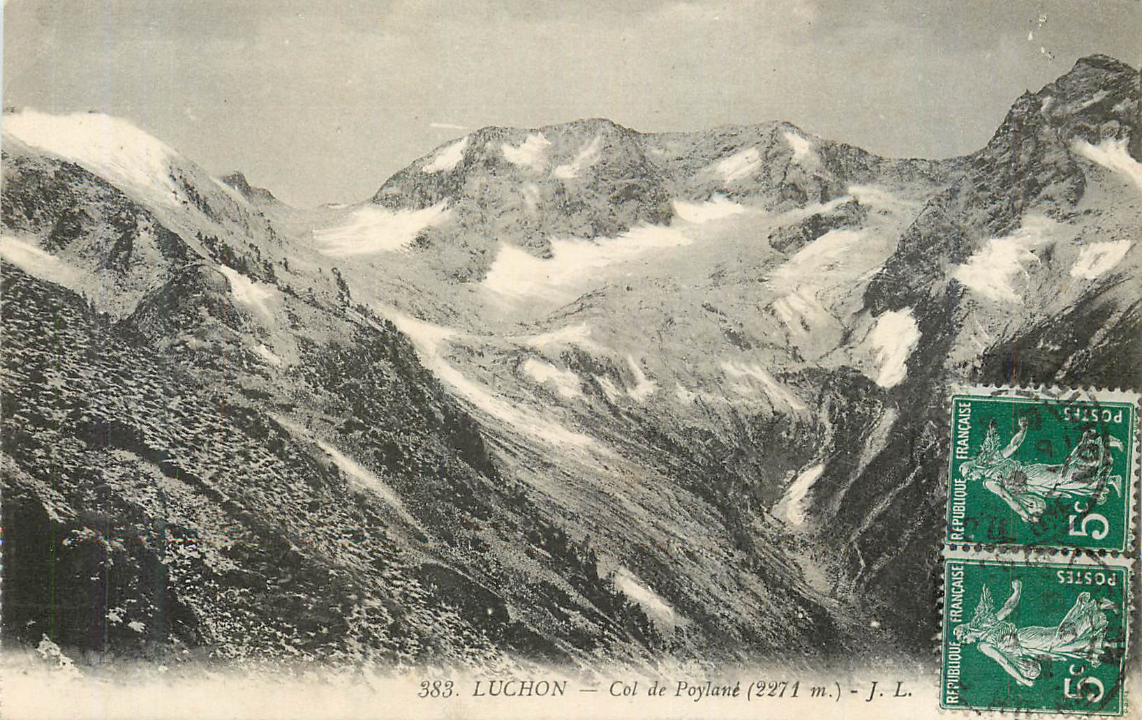 CPA Luchon col de poylane (2271 m)
