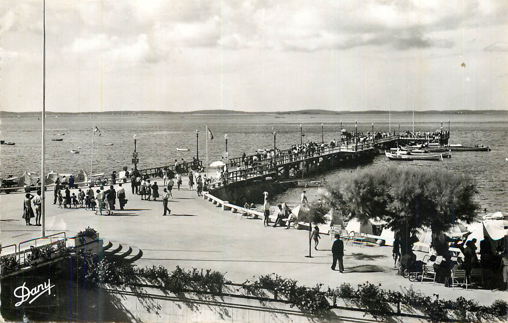 CPM Arcachon (gironde) la jetee