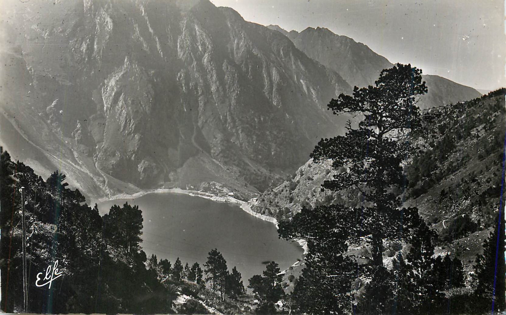 Lac de l'Elbe — vue panoramique — Éditeur Elfe, n° de série non visible