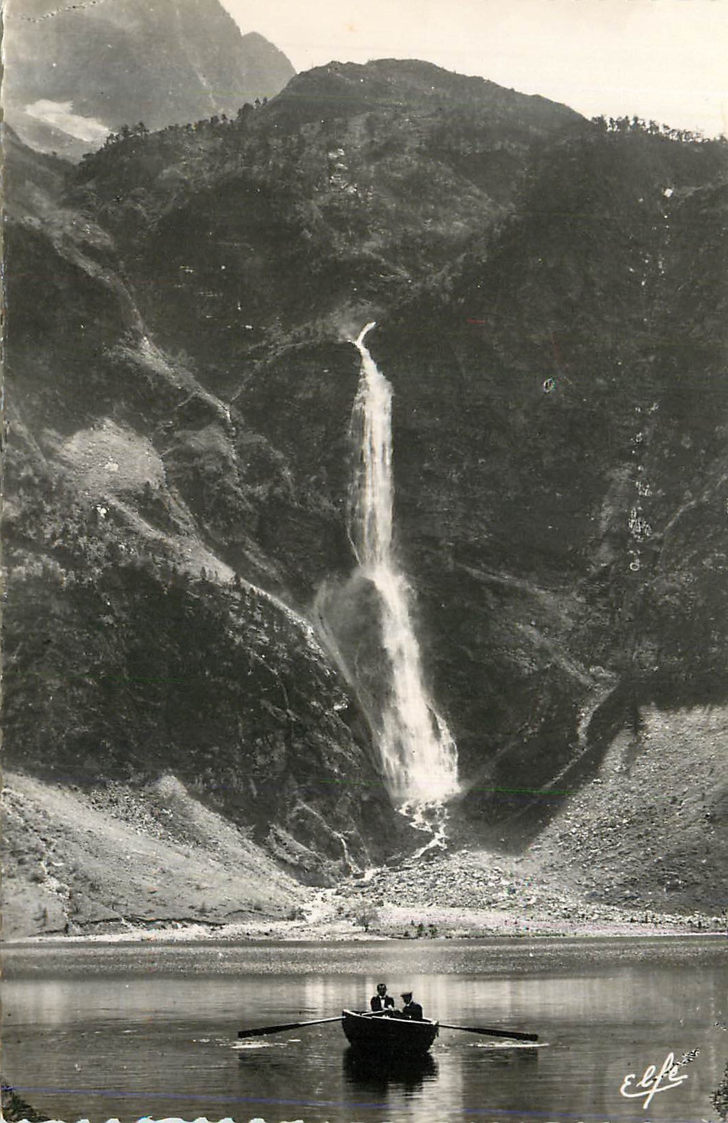 CPM Luchon lac d oo la grande cascade de 273m