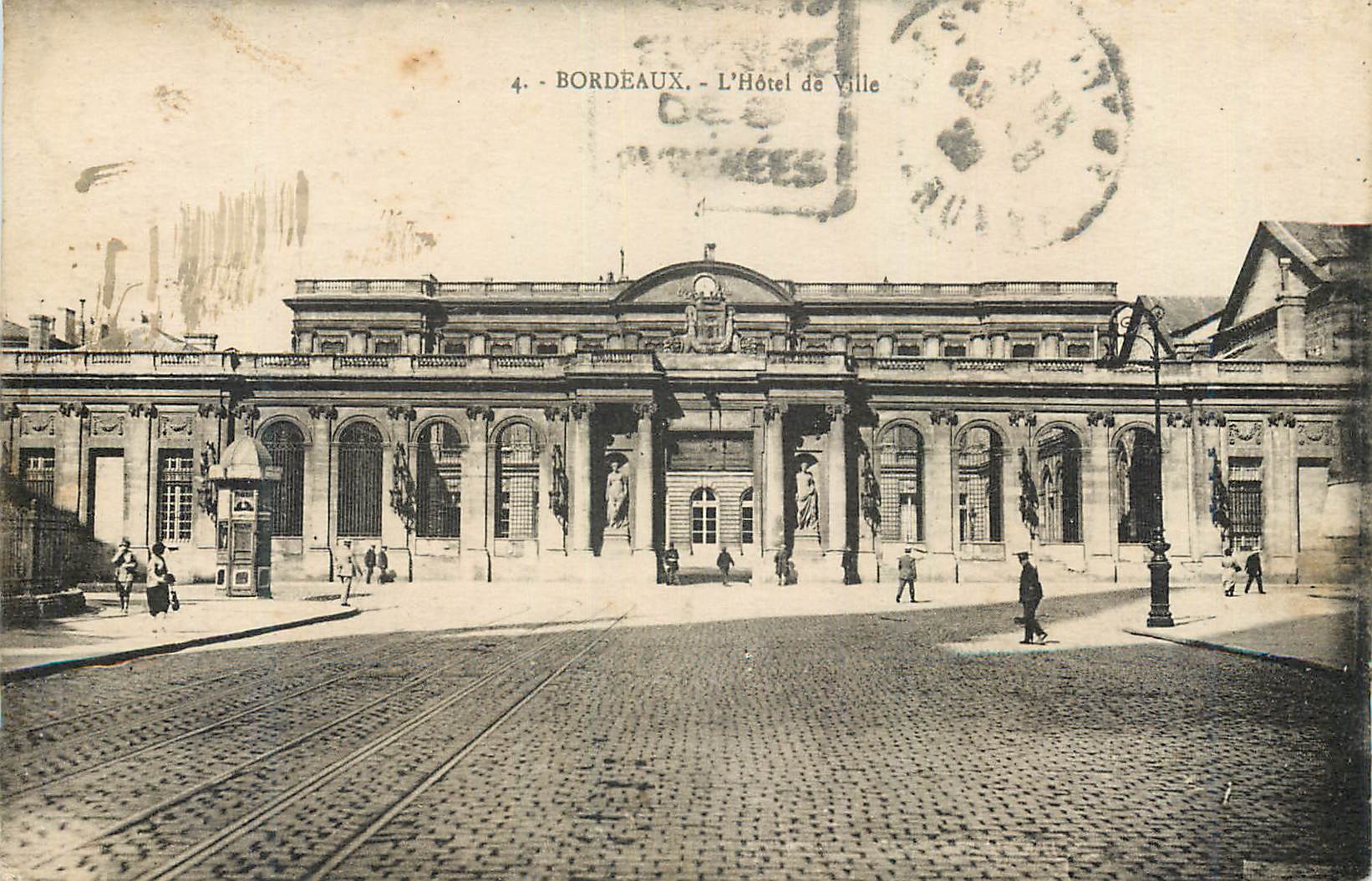 CPA Bordeaux l hotel de ville