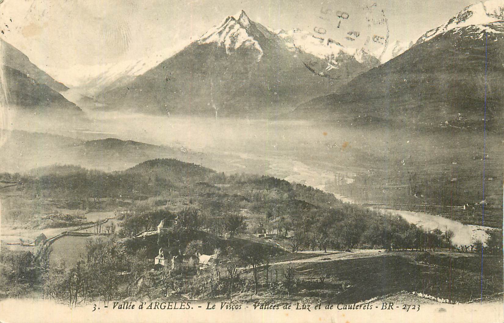 CPA Vallee d argeles le viscos vallees de luz et de cauterets