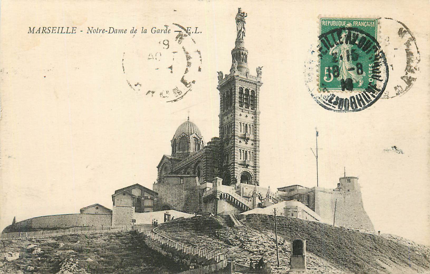 CPA Marseille notre dame de la garde