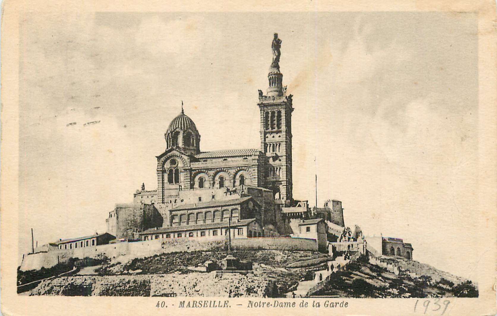 CPA Marseille notre dame de la garde