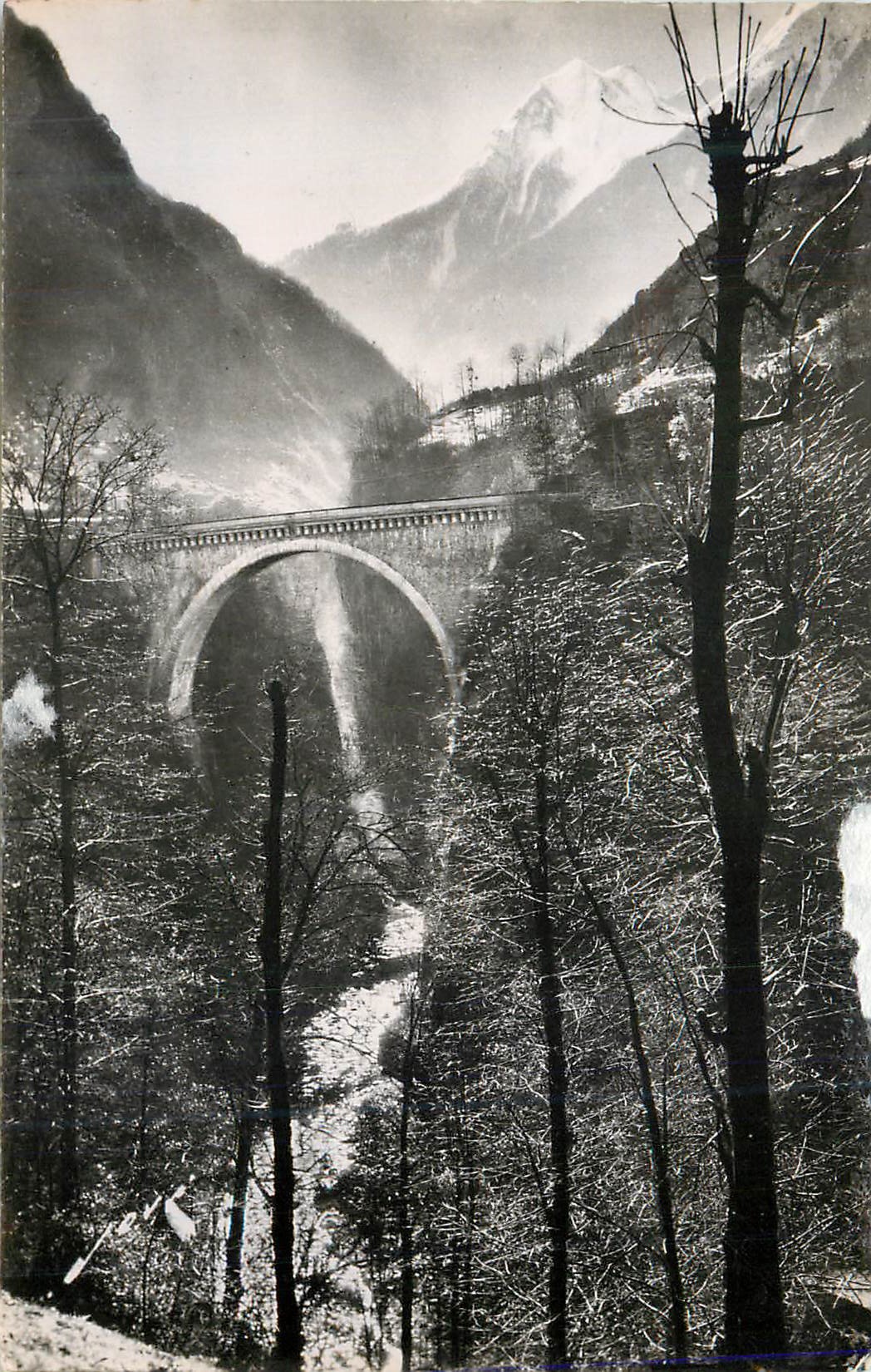 CPM Luz saint sauveur (h p) le pont napoleon