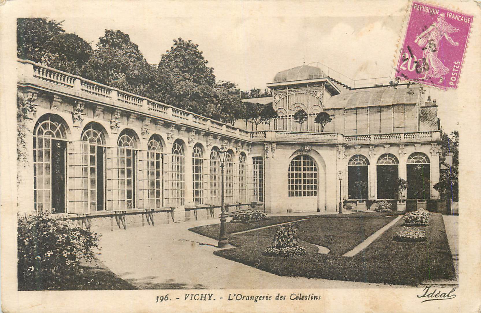 CPA Vichy l orangerie des colestins