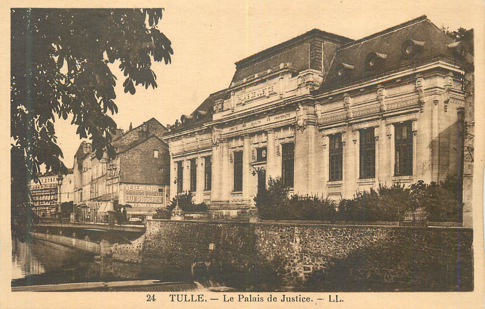 CPA Tulle le palais de justice