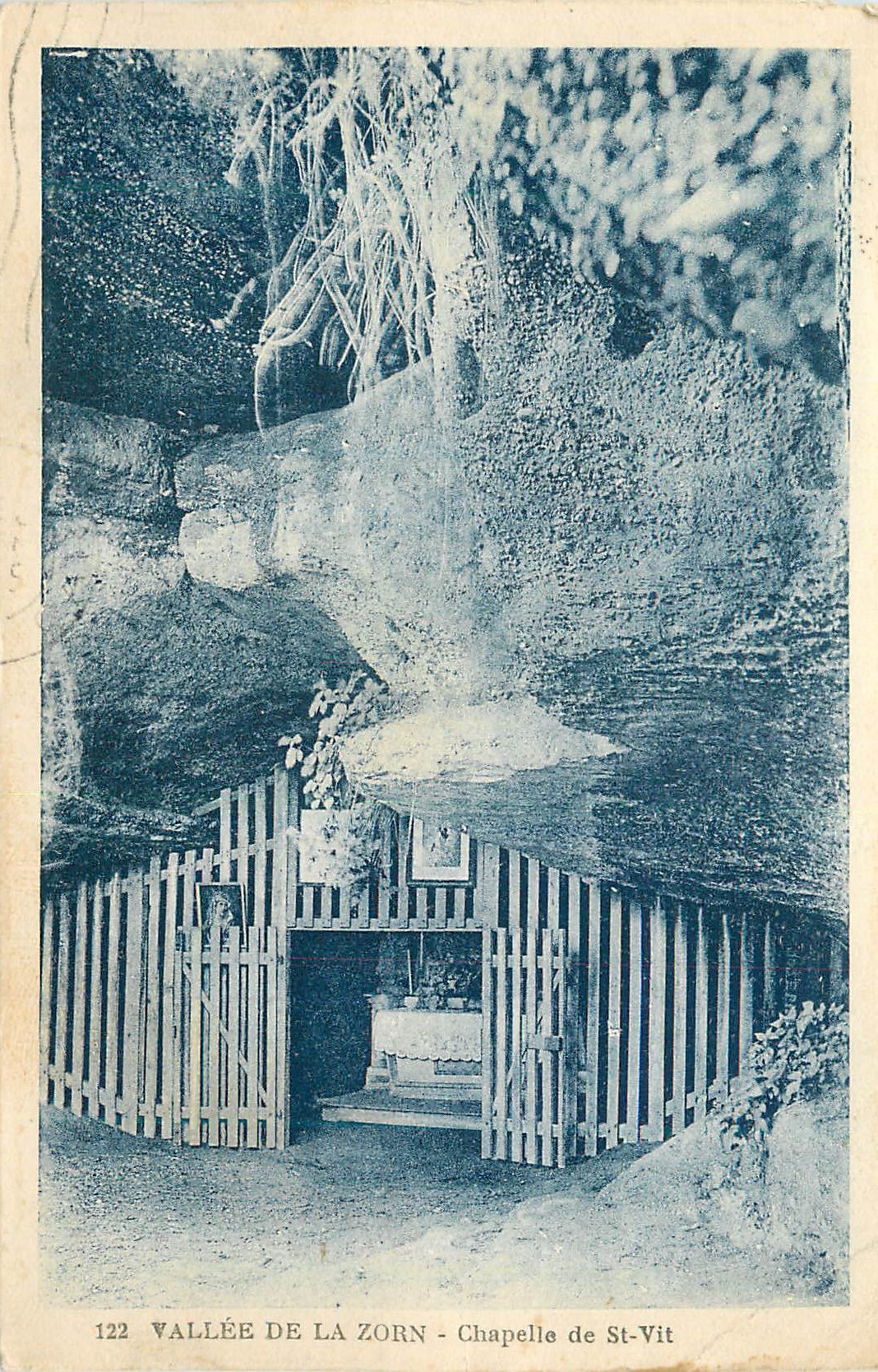 CPA Vallee de la zorn chapelle de st vit