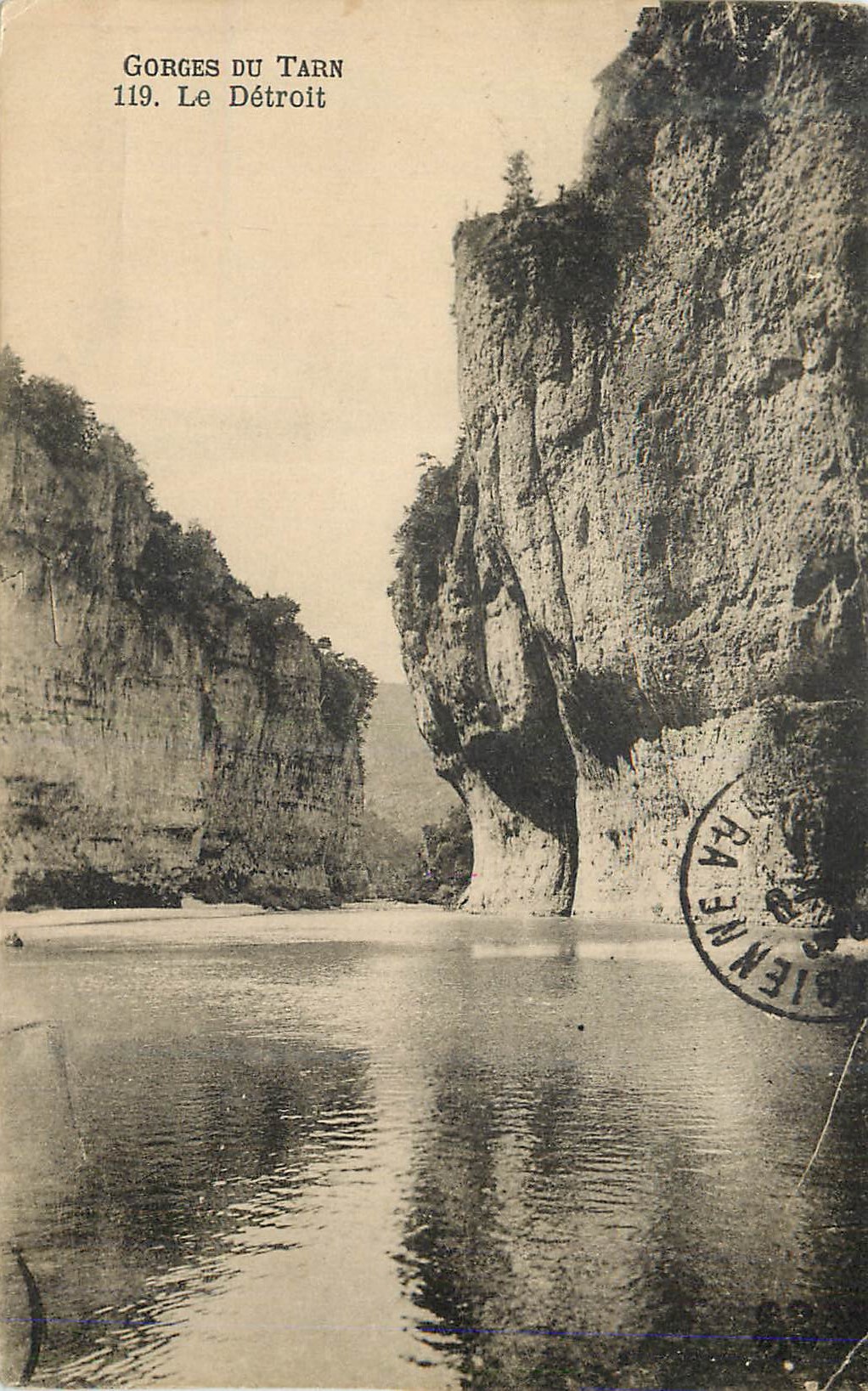 Gorges du Tarn — Le Détroit — n°119