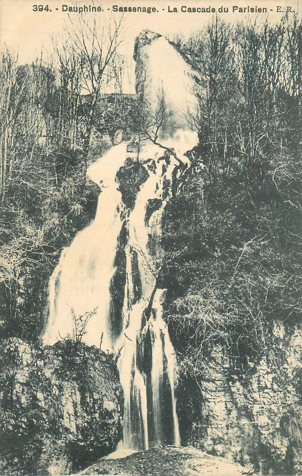 Dauphiné - Sassenage - La Cascade du Parisien - E.R.