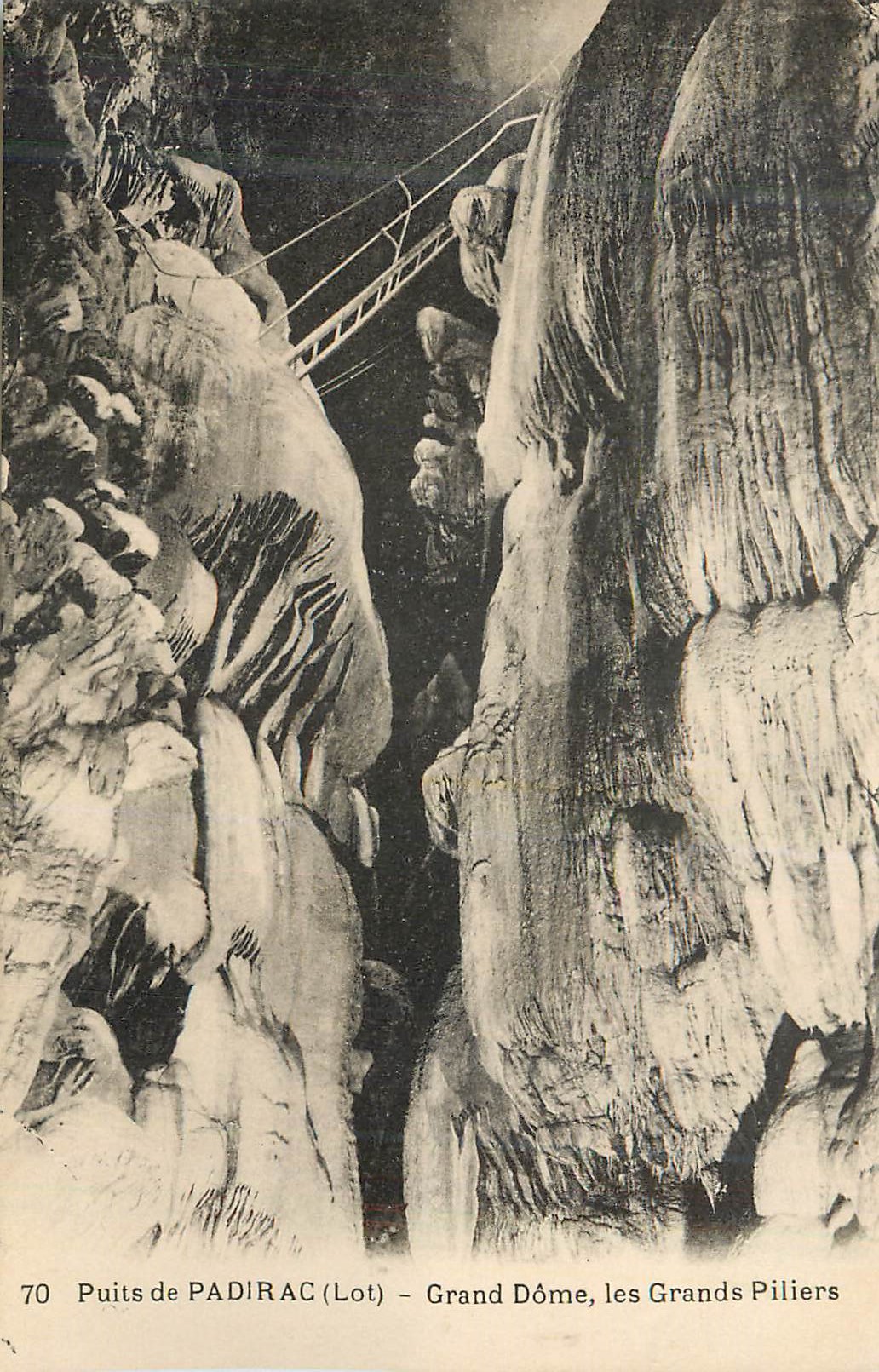 Puits de PADIRAC (Lot) — Grand Dôme, les Grands Pilliers