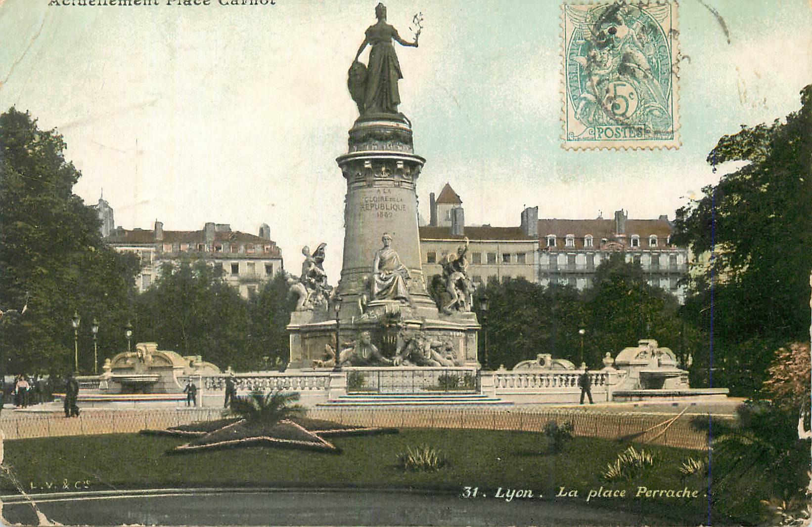 CPA Lyon la place perrache