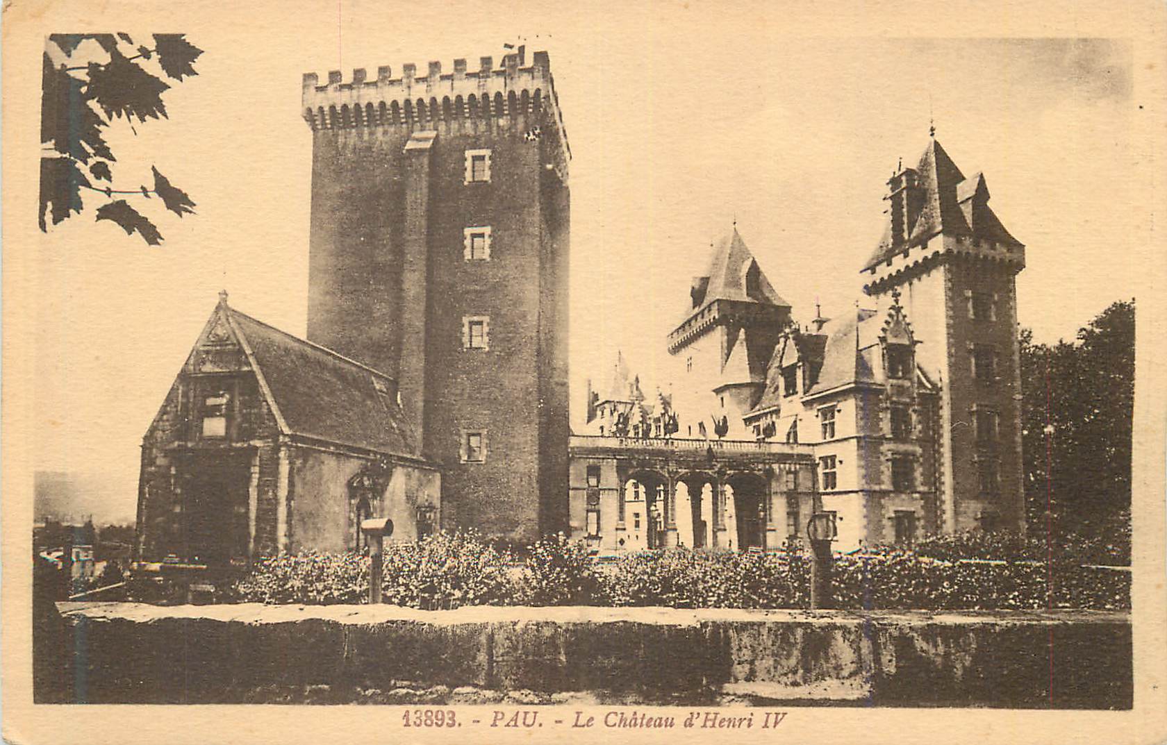 CPA Pau le chateau d henri iv