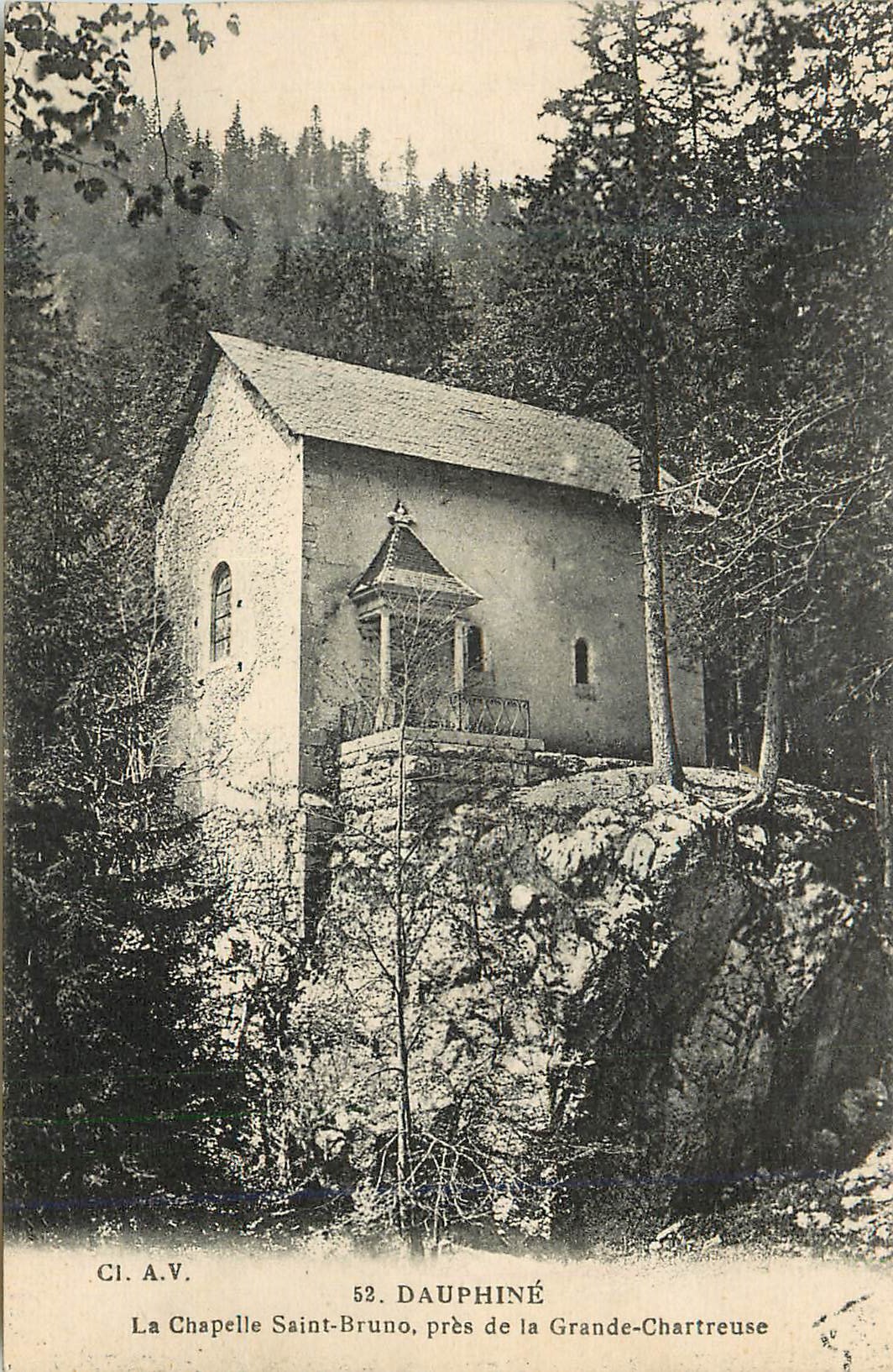 Chapelle Saint-Bruno, nahe Grande-Chartreuse — Dauphiné — CI.A.V. Nr. 52