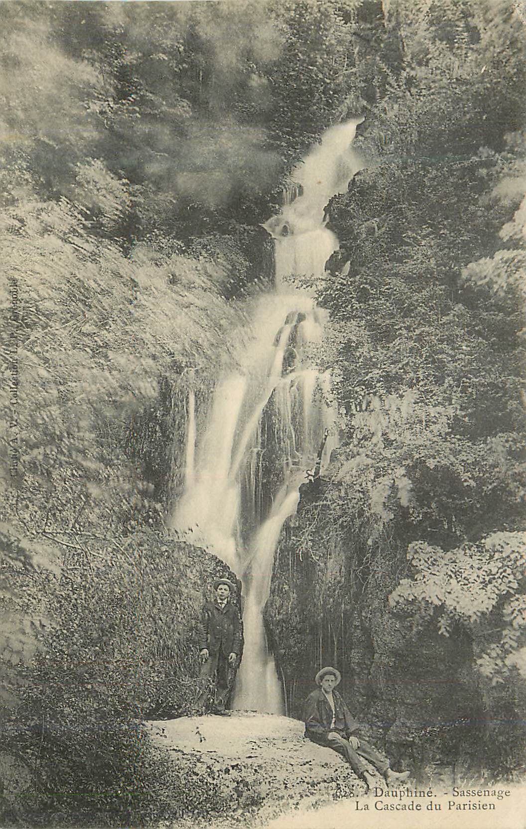 CPA Dauphine sassenage la cascade du parisien