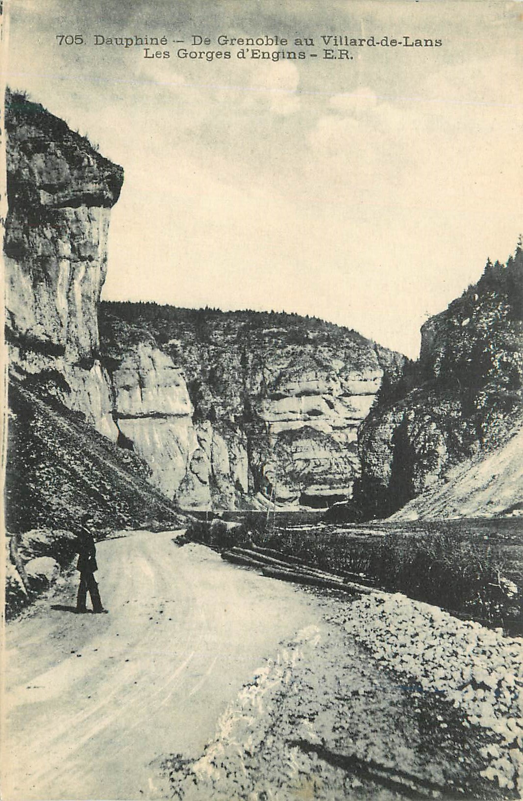 Les Gorges d'Engins — De Grenoble au Villard-de-Lans — E.R.