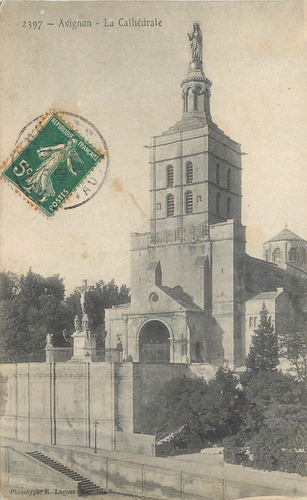 CPA Avignon la cahedrale
