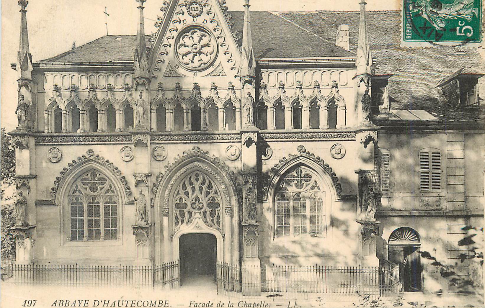 CPA Abbaye d hautecombe facade de la chapelle