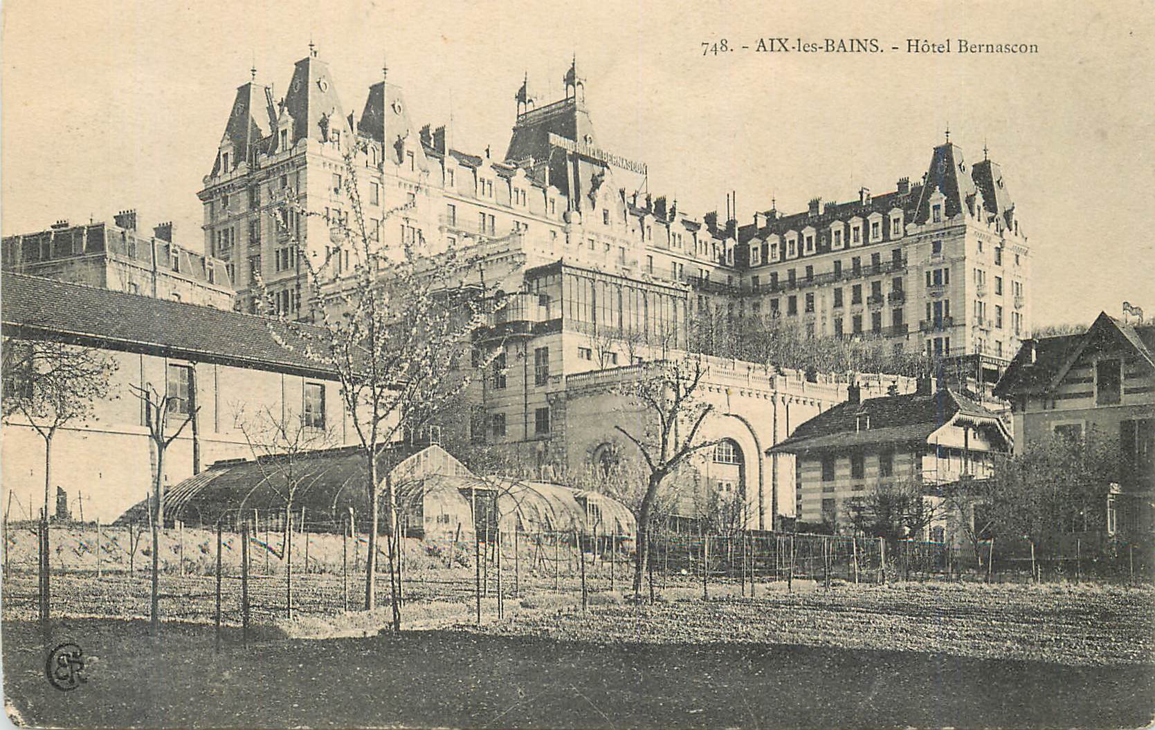 CPA Aix les bains hotel bernascon