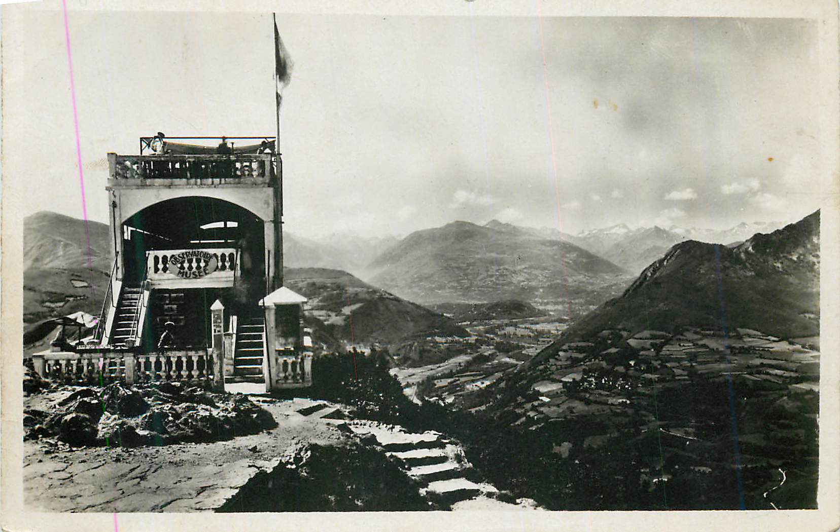 CPM Lourdes l observatoire et musee du pic  du jer