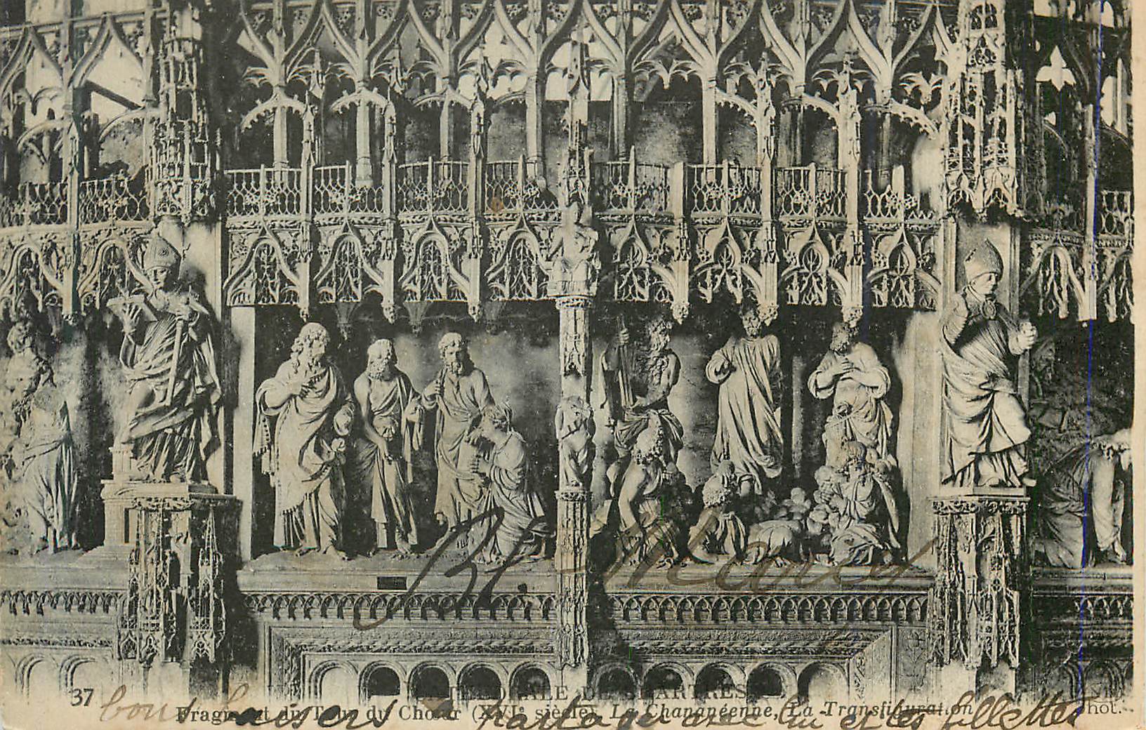 Fragment du Chœur (XVIe siècle) — La Transfiguration — Église de Chartres