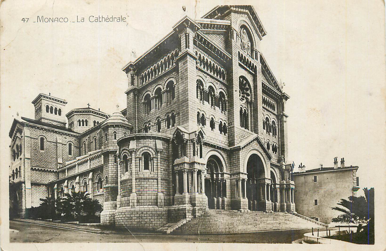 CPA Monaco la cathedrale