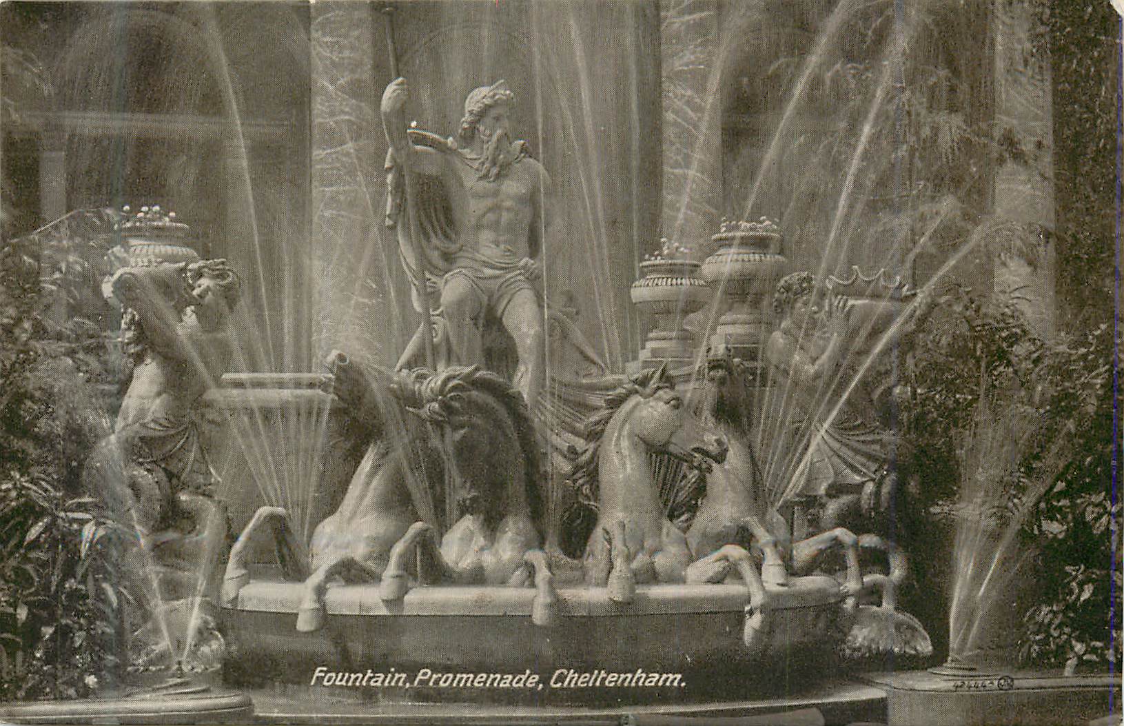 CPA Fountain promenade cheitenham