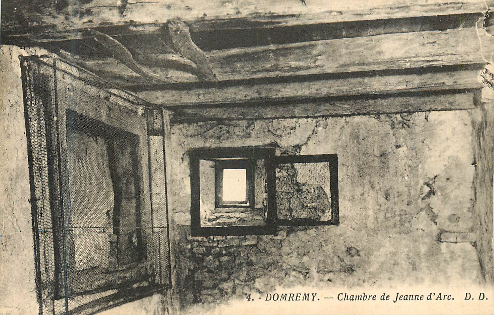Domrémy — Room of Joan of Arc — D. D.