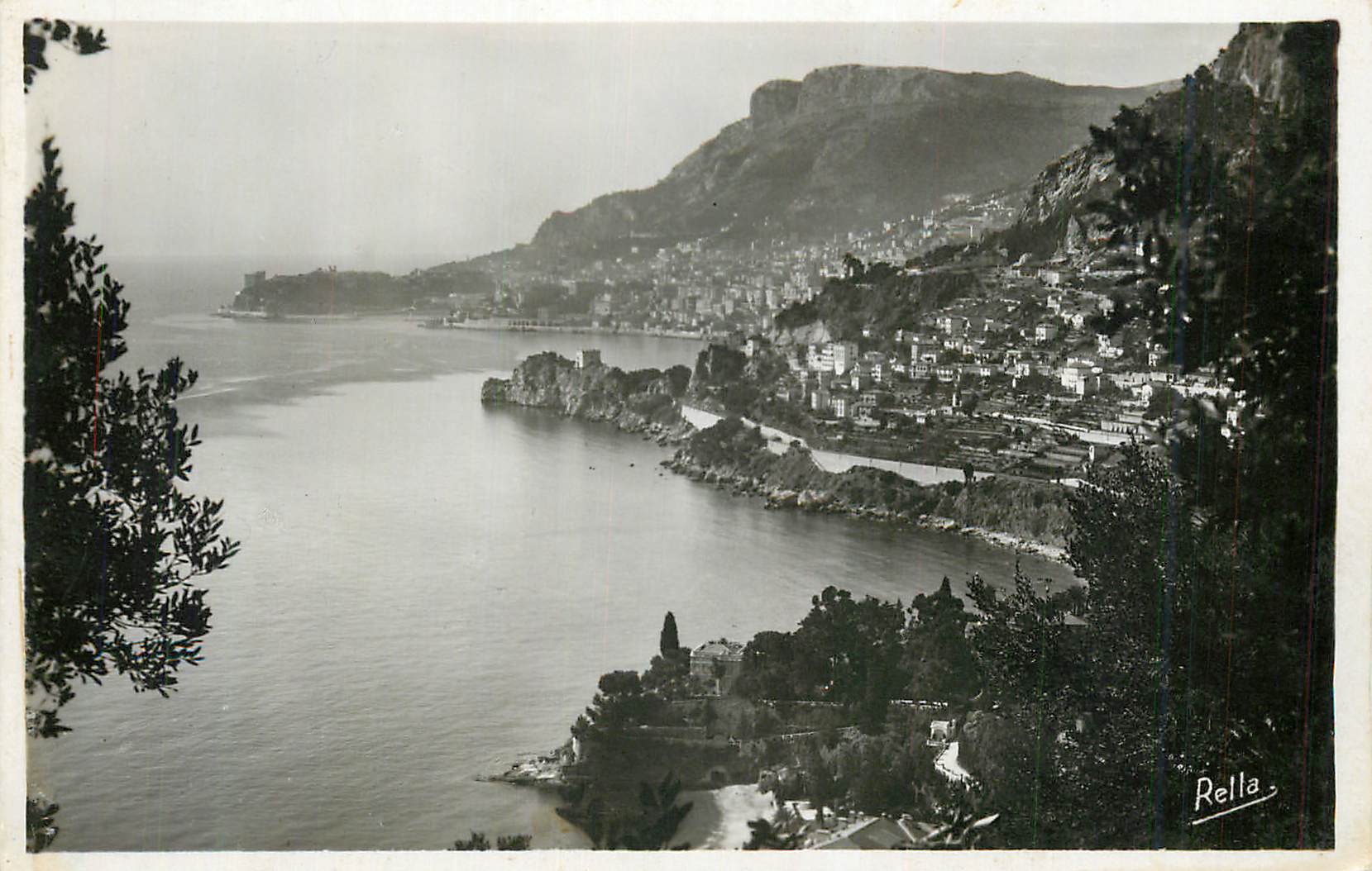 CPM La principaute de monaco vue de roquebrune collection la cote d azur