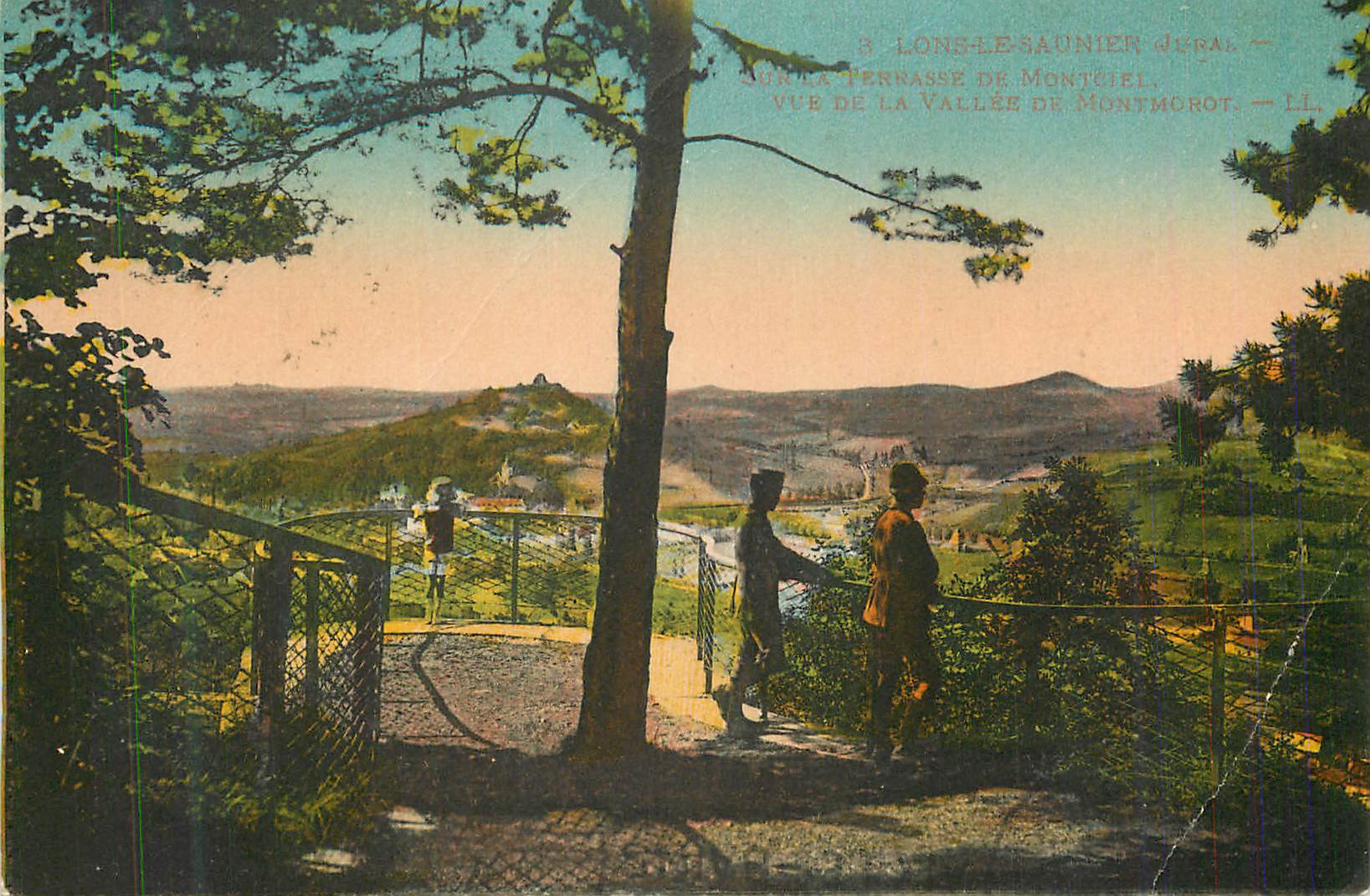 Lons-le-Saunier Jural — Vue de la terrasse de Montmorot — II.
